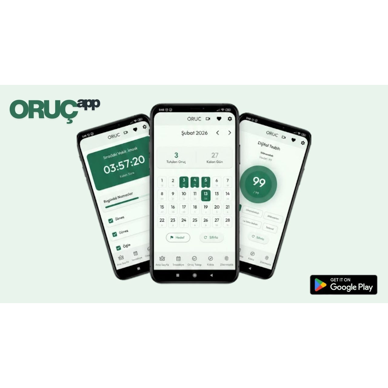 Oruç Takip Uygulaması